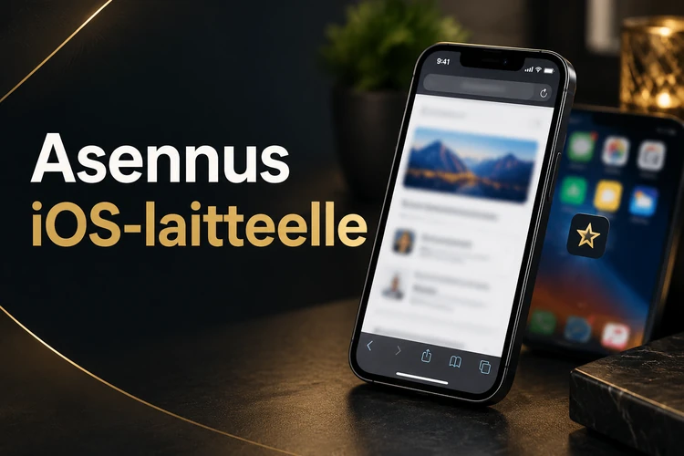 Asennus iOS-laitteelle