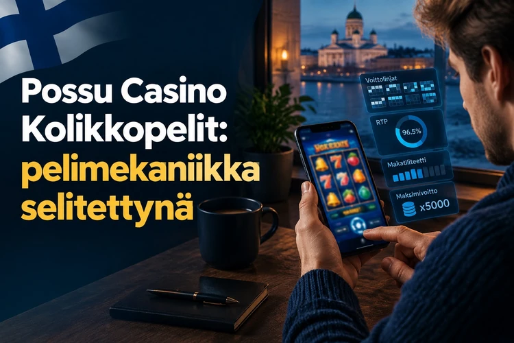 Possu Casino Kolikkopelit: pelimekaniikka selitettynä